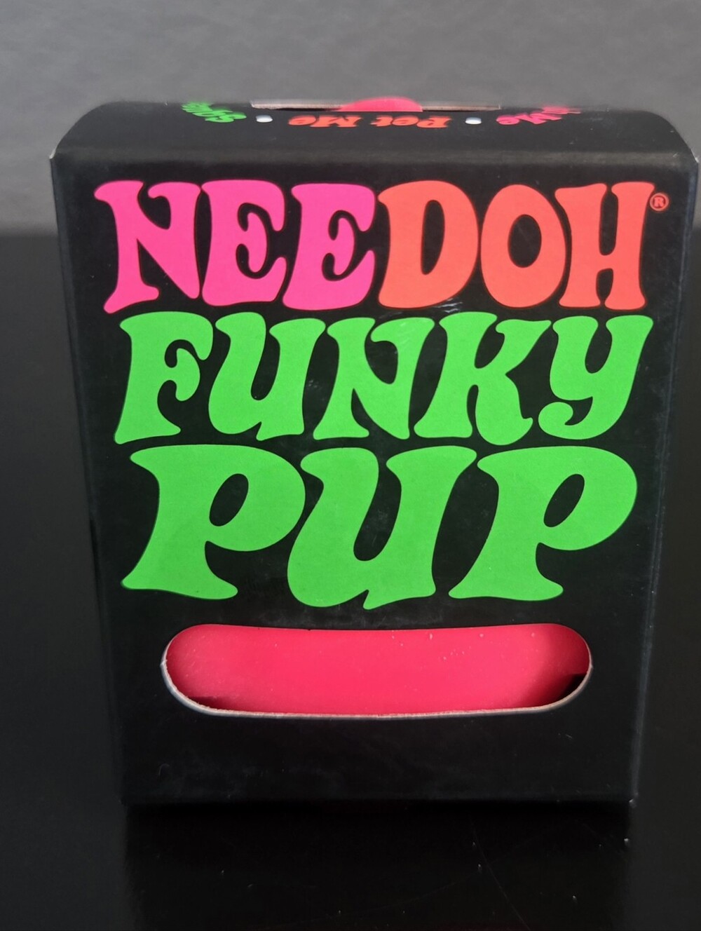 *BRAND NEW* Needoh Funky Pup Neon Pink Toy in Branded Box